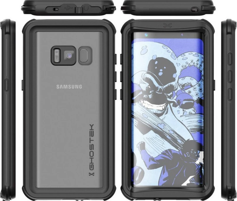 Ghostek Nautical Waterproof Μαύρο (Galaxy S8+)