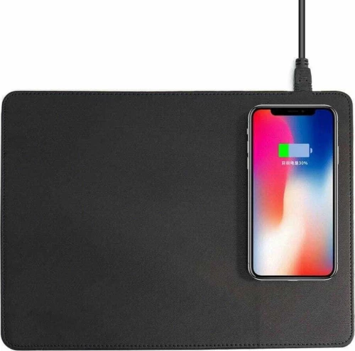 Mouse pad με ασύρματη φόρτιση Andowl Q-T138 - Μαύρο 28x21
