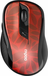 Rapoo M500 Ασύρματο Bluetooth Ποντίκι Red