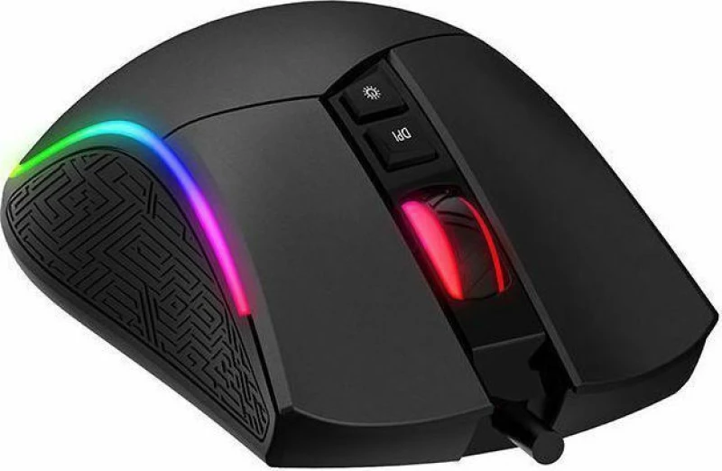 Havit MS1001A RGB Gaming Ποντίκι Μαύρο