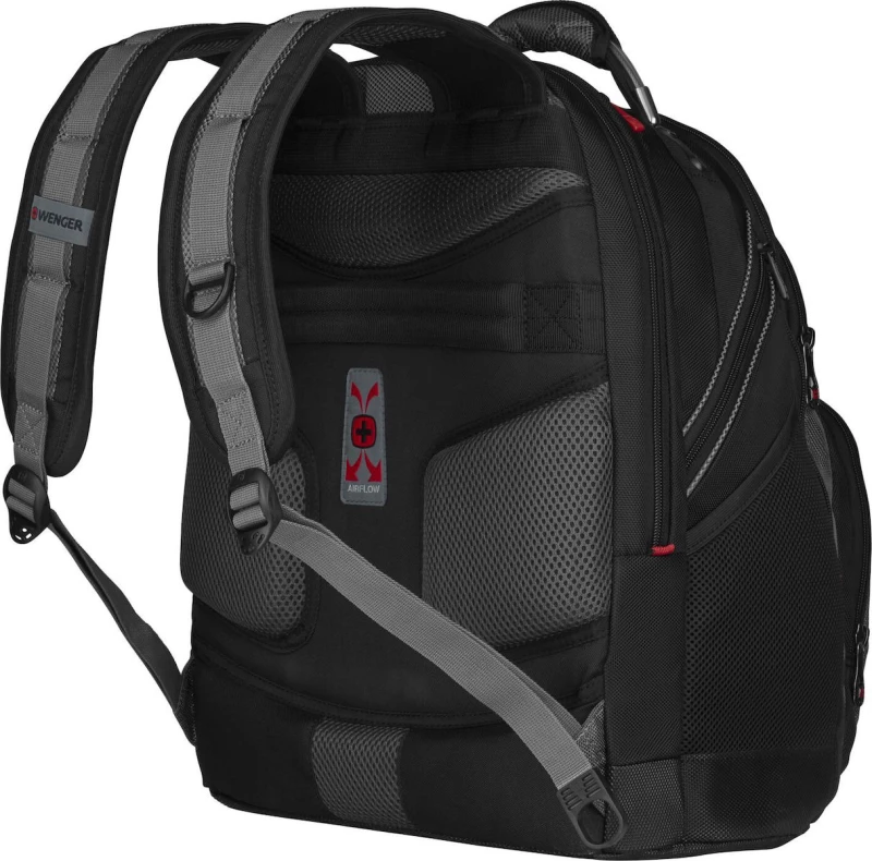 Wenger Synergy Τσάντα Πλάτης για Laptop 16" σε Μαύρο χρώμα