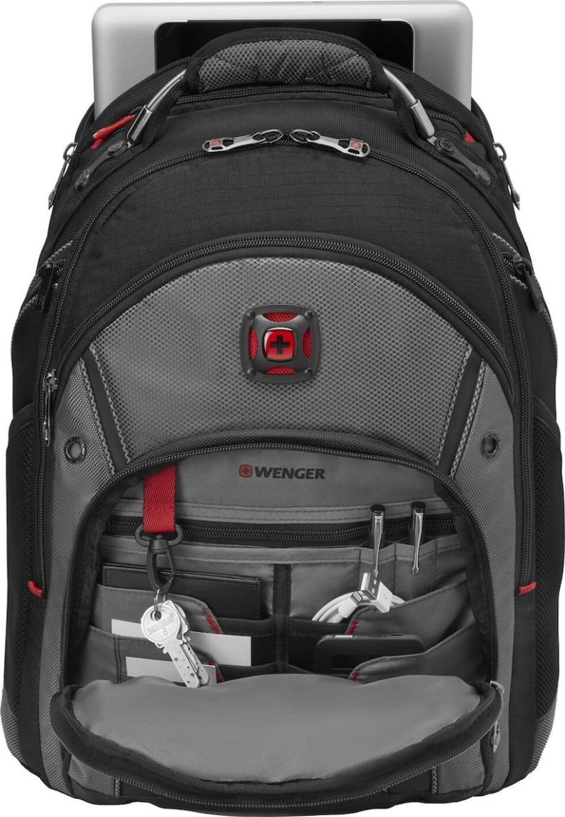 Wenger Synergy Τσάντα Πλάτης για Laptop 16" σε Μαύρο χρώμα