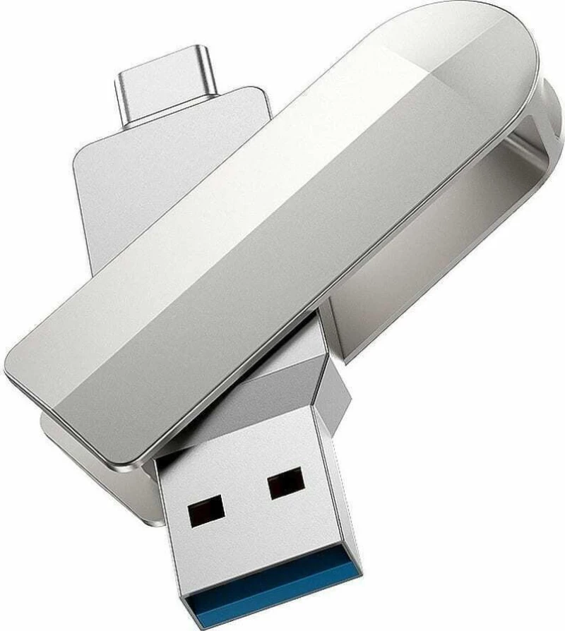 Hoco UD10 64GB USB 3.0 Ασημί