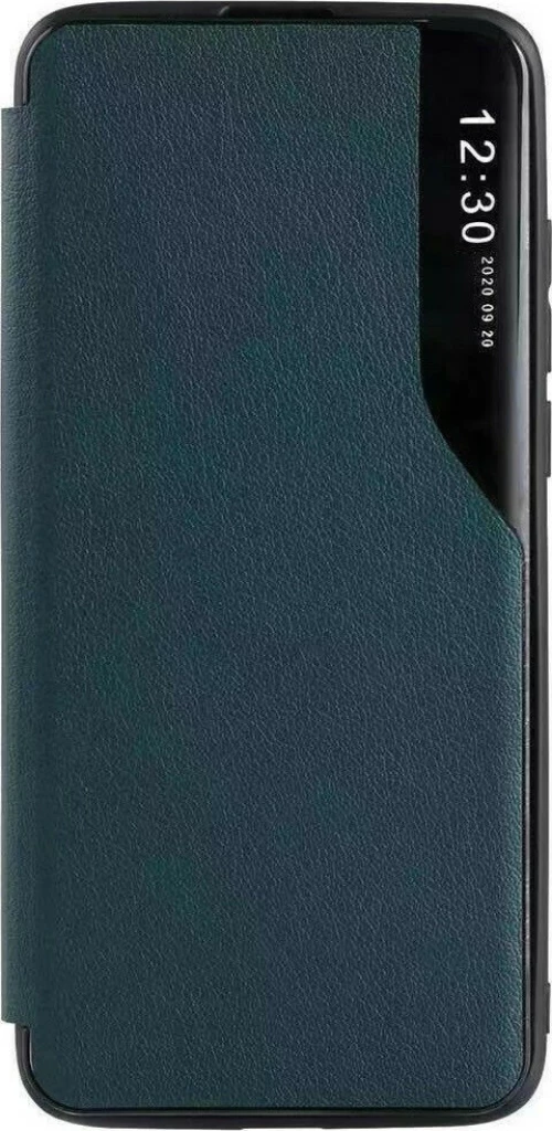 Eco Leather View Book Δερματίνης Πράσινο (Redmi Note 10 / 10s)