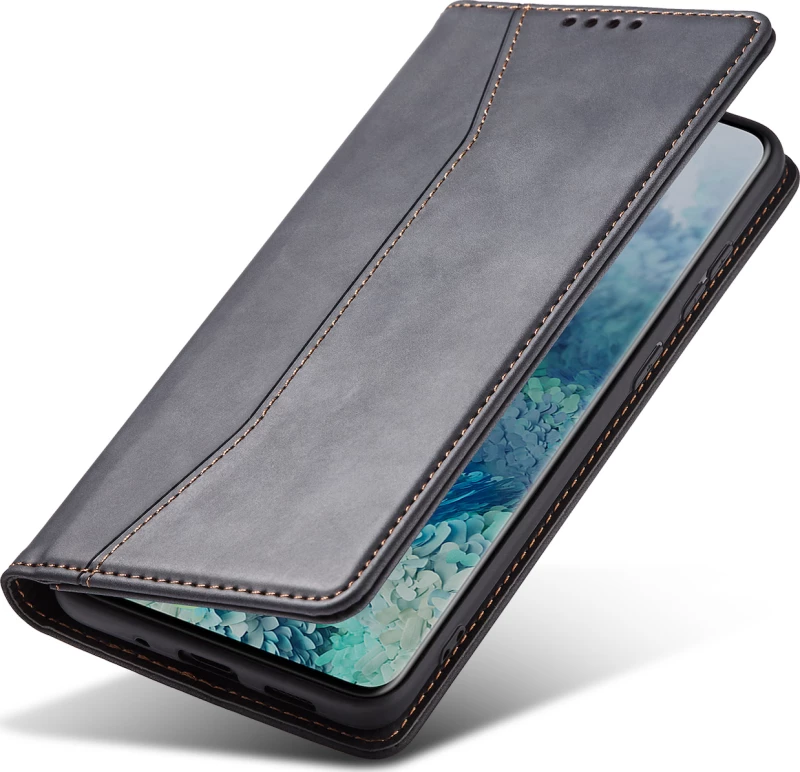 Bodycell Wallet Δερματίνης Μαύρο (Redmi 8A)