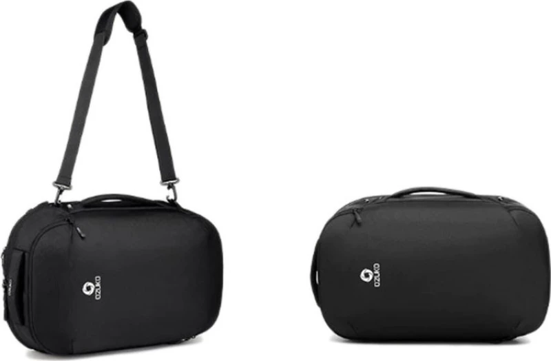 Ozuko 9216 Αδιάβροχη Τσάντα Πλάτης για Laptop 15.6" σε Μαύρο χρώμα