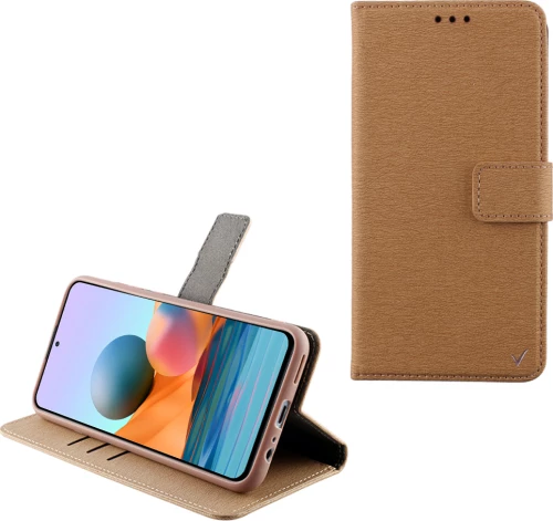 Volte-Tel Allure Magnet Wallet Δερματίνης Χρυσό (Redmi Note 10 Pro)