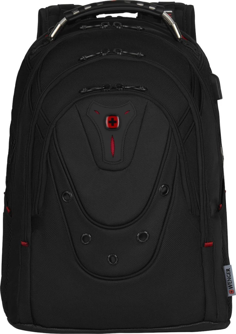 Wenger Ibex Τσάντα Πλάτης για Laptop 16" σε Μαύρο χρώμα
