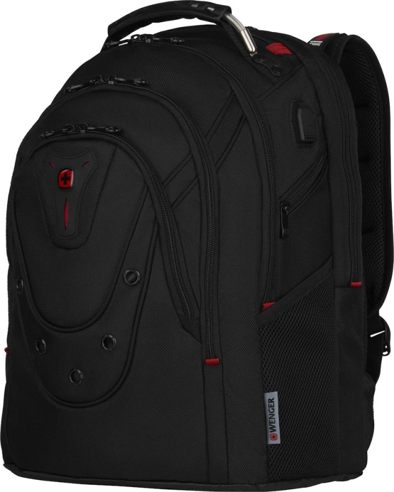 Wenger Ibex Τσάντα Πλάτης για Laptop 16" σε Μαύρο χρώμα