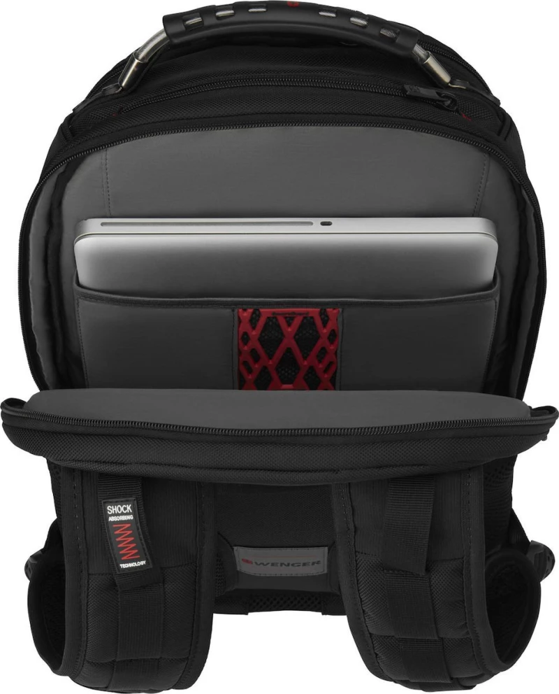 Wenger Ibex Τσάντα Πλάτης για Laptop 16" σε Μαύρο χρώμα
