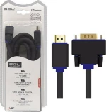 SGL HDMI 1.3 Cable HDMI male - VGA male 1.5m Μαύρο