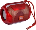 T&G TG-162 Ηχείο Bluetooth 5W με Ραδιόφωνο Red