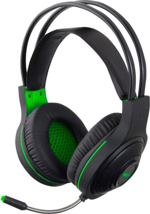 Esperanza EGH430 Headphones with microphone Headband Black, Green
