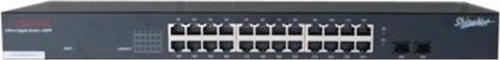 Network Switch 48,3Cm Longshine 24X Ge Gs9126 2X Mini-Gbic