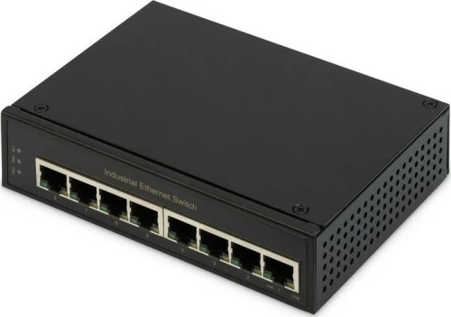Digitus Switch Industrial Gigabit Ethernet Switch 8-Port, Din Rail, Extended (Dn-651108)