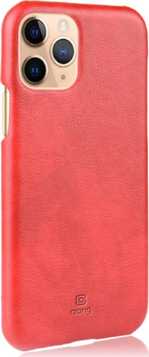Crong Essential Back Cover Δερματίνης / Πλαστικό Κόκκινο (iPhone 11 Pro Max)