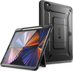 Supcase Unicorn Beetle Pro Back Cover Shock Proof / Stand / Υποδοχή Στυλό Μαύρο (iPad Pro 2021 12.9")