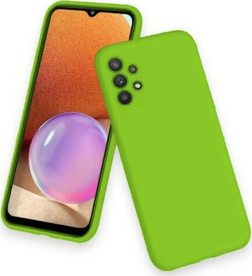 Θήκη Silky And Soft για Samsung Galaxy A32 4G - Λαχανί