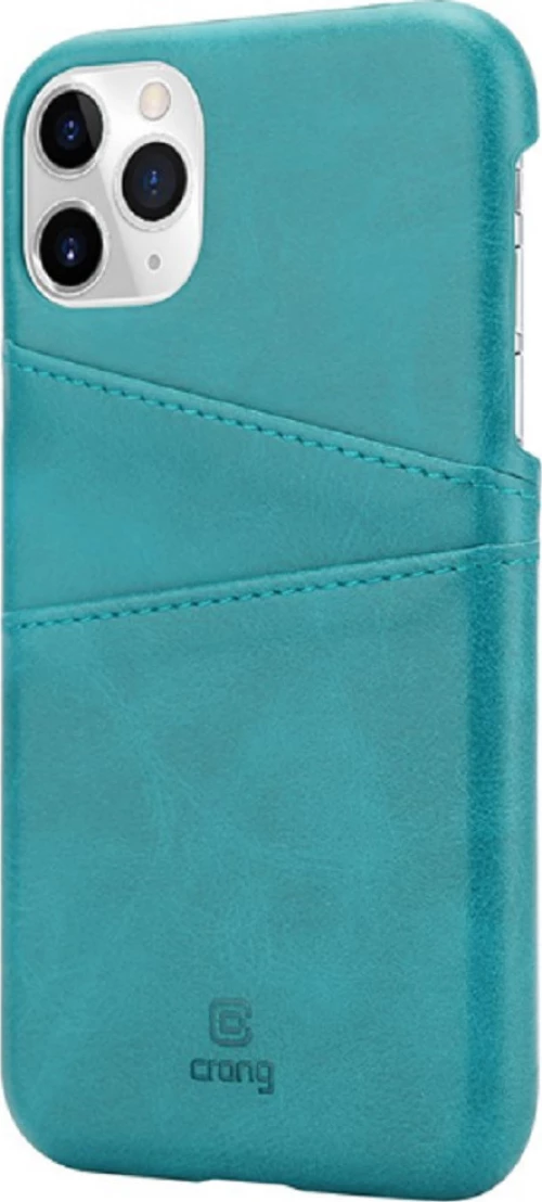 Crong Neat Back Cover Δερματίνης / Πλαστικό Green (iPhone 11 Pro)