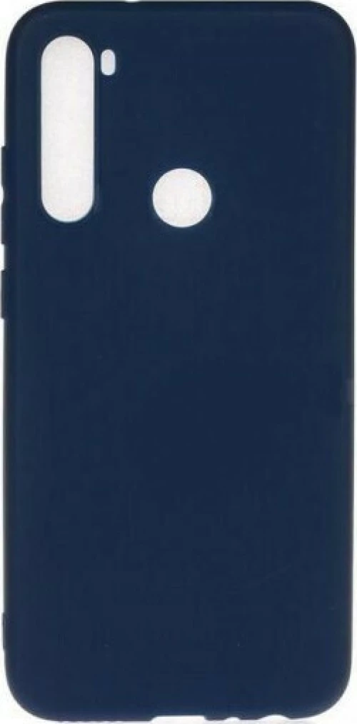 Matt Back Cover Σιλικόνης Navy Μπλε (Redmi Note 8T)