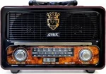 CMIK MK111 BT Retro Επιτραπέζιο Ραδιόφωνο Επαναφορτιζόμενο με USB Μαύρο