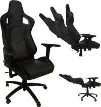 Auto Gs 2039 Καρέκλα Gaming Μαύρη