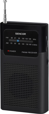Sencor SRD 1100 Φορητό Ραδιόφωνο Μπαταρίας Μαύρο