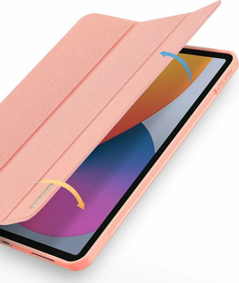 Dux Ducis Domo Flip Cover Stand / Υποδοχή Στυλό Ροζ (iPad Pro 2021 12.9")