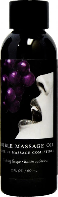 Grape Edible Massage Oil - 2oz / 60ml