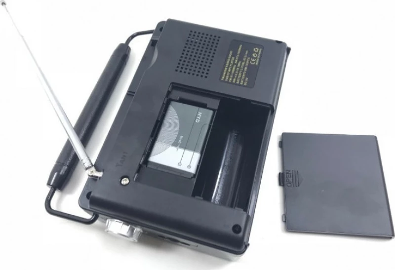 CMIK MK-116 Φορητό Ραδιόφωνο Επαναφορτιζόμενο με USB Μαύρο