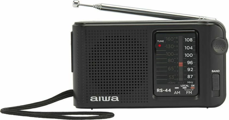 Aiwa RS-44 Φορητό Ραδιόφωνο Μπαταρίας Μαύρο