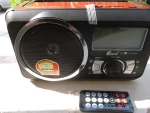 FP-910RC Φορητό Ραδιόφωνο Επαναφορτιζόμενο με USB Κόκκινο