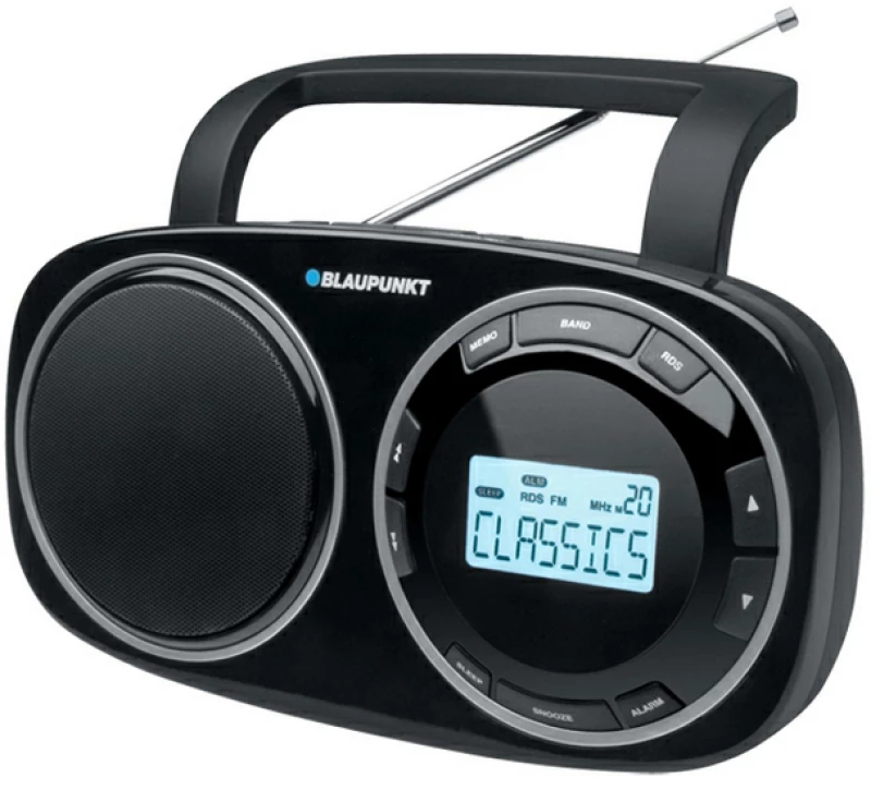 Blaupunkt BSD-9000 Φορητό Ραδιόφωνο Ρεύματος / Μπαταρίας Μαύρο