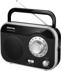 Sencor SRD 210 Retro Φορητό Ραδιόφωνο Ρεύματος Μαύρο