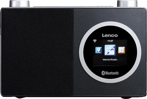 Lenco DIR-70 Επιτραπέζιο Ραδιόφωνο Ρεύματος DAB με Bluetooth Μαύρο