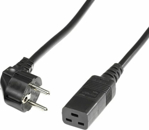Roline Schuko - IEC C19 Cable 3m Μαύρο (19.08.1553)