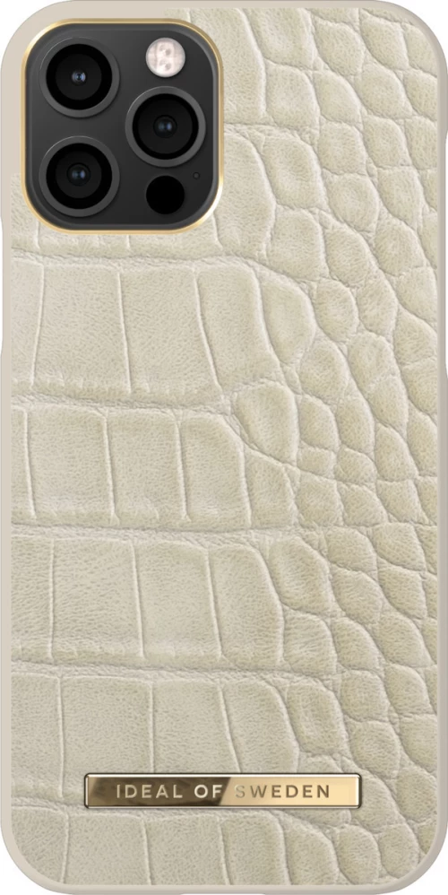 iDeal Of Sweden Atelier Back Cover Δερματίνης Caramel Croco (iPhone 12 / 12 Pro)