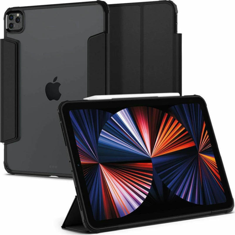 Spigen Ultra Hybrid Pro Stand / Υποδοχή Στυλό Μαύρο (iPad Pro 2021 11")