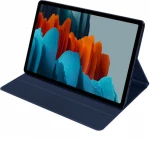 Samsung Book Cover Flip Cover Stand / Υποδοχή Στυλό Navy Μπλε (Galaxy Tab S7)
