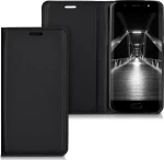 KWmobile Wallet Δερματίνης Μαύρο (Wiko WIM)