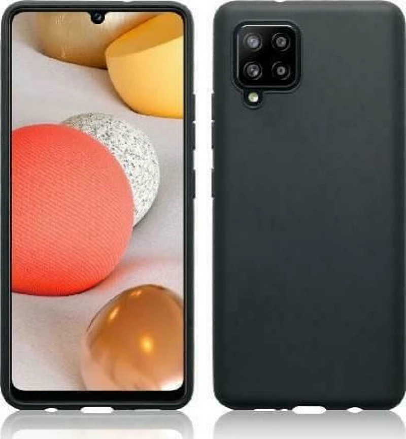 Samsung Galaxy A42 5G TPU Silicone Back Cover Case Black (oem)