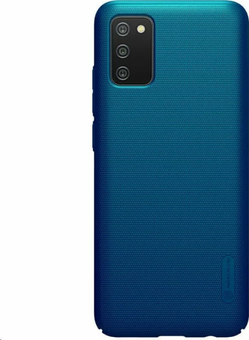 Nillkin Super Frosted Shield Back Cover Σιλικόνης Peacock Blue (Galaxy A02s)