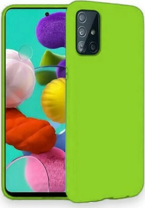 Θήκη Silky And Soft για Realme 7 Pro - Λαχανί