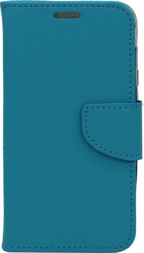 Θήκη flip με υποδοχή καρτών και δυνατότητα STAND για Samsung A21s - γαλάζιο