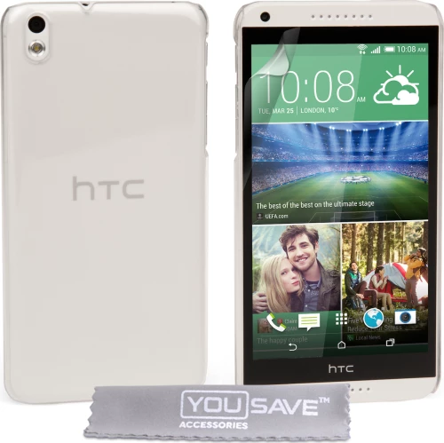 YouSave Accessories Back Cover Σιλικόνης Διάφανο (HTC Desire 816)