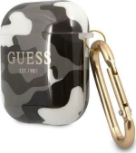 Guess Camo Collection Μαύρο (Apple AirPods)