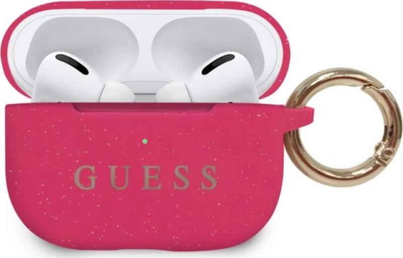 Guess Silicone Case Fuchsia Blister (Apple AirPods Pro)