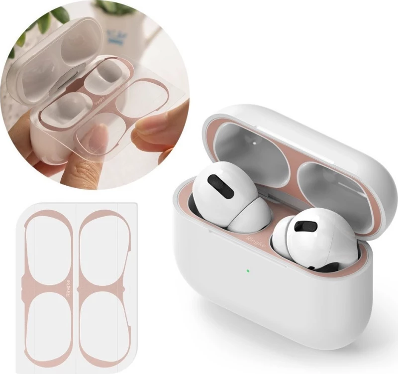Ringke Dust Guard Sticker Ροζ (Apple AirPods Pro)