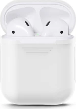 Θήκη Σιλικόνης Λευκό (AirPods)