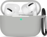 Θήκη Premium Σιλικόνης Γκρι (Apple AirPods Pro)
